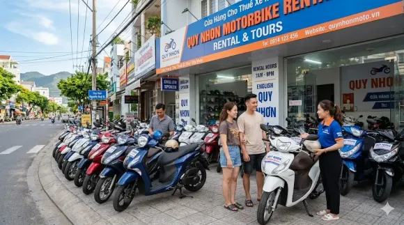 Dịch Vụ Thuê Xe Máy Đình Trung - Địa Chỉ Cho Thuê Xe Máy Uy Tín Ở Quy Nhơn