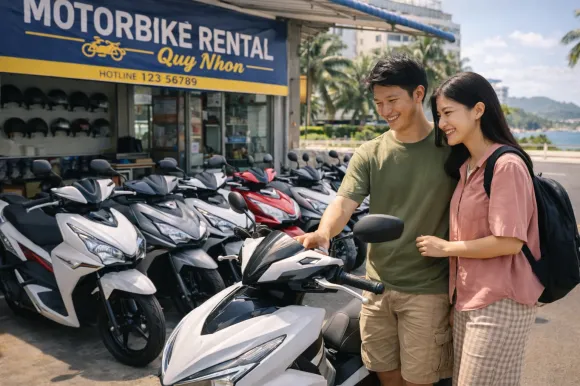 Dịch Vụ Thuê Xe Máy Đình Trung - Địa Chỉ Cho Thuê Xe Máy Uy Tín Ở Quy Nhơn