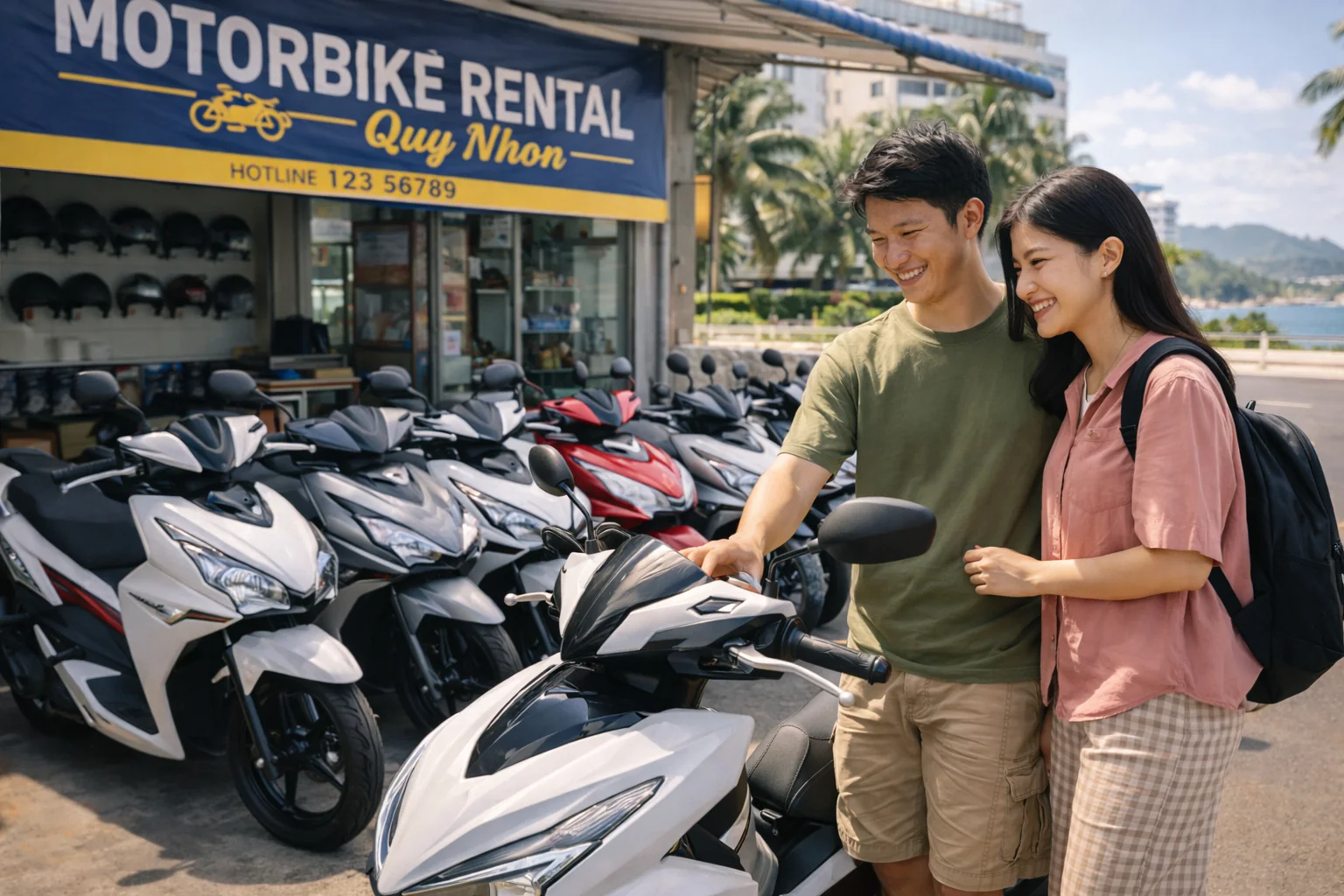 CHO THUÊ XE MÁY ĐÌNH TRUNG